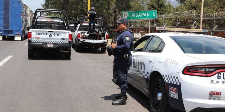 A través de la BOI, GC refuerza la seguridad en Uruapan