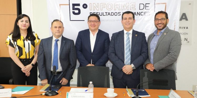 Presenta Fiscal Anticorrupción, quinto informe de resultados y avances ante el Congreso del Estado