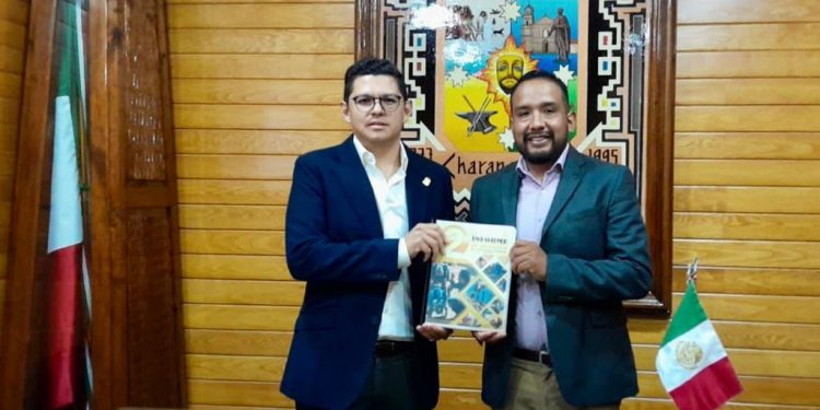 Bedolla destinó 15 millones para obras y acciones sociales en Charapan