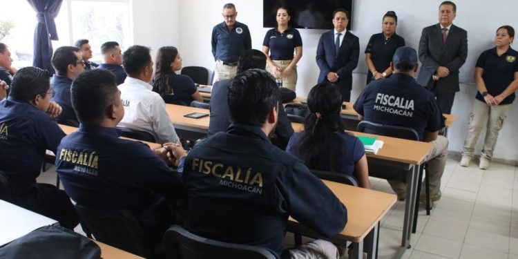 Imparte FGE capacitación a peritos con el tema “Especialización en Investigación forense, en los hechos de tránsito terrestre”