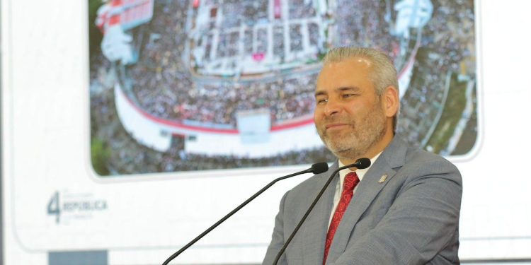 Plan Morelos buscará un nuevo estado de derecho para Michoacán: Bedolla