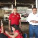 Se comprometió presidente José Luis Cruz Lucatero con mejorar la estación de Bomberos.
