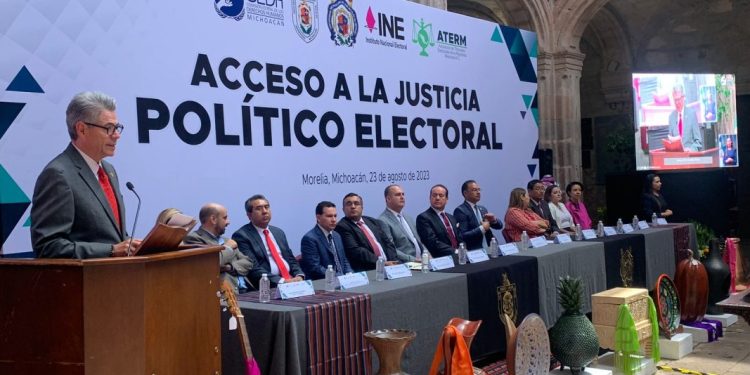 El acceso a la justicia política-electoral, fundamental para garantizar transparencia, equidad y legitimidad: Hernández Peña
