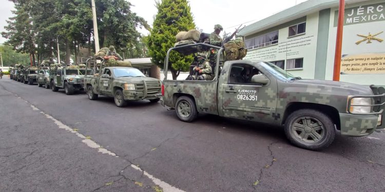 Se suman 1,200 agentes y militares a reforzar la seguridad en Michoacán