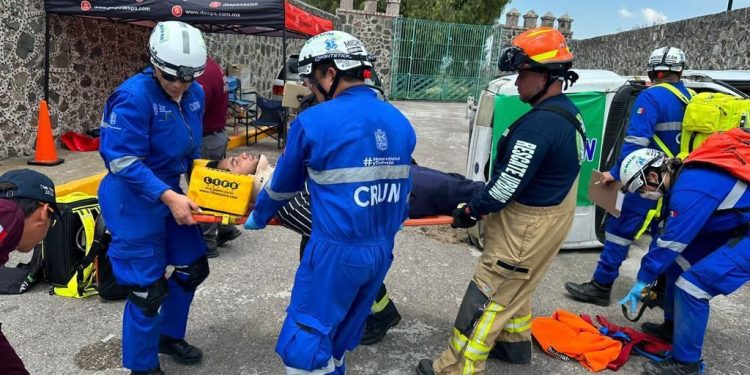 Servicios Aéreos de la SSP y CRUM, ganan primer lugar en “Rally Nacional Prehospitalario”