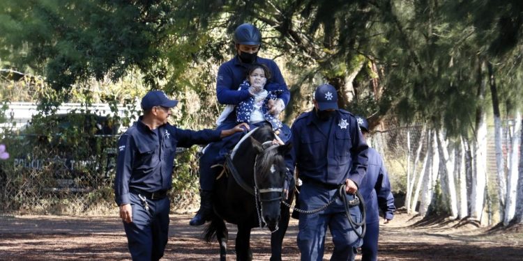 SSP ha dado 2 mil 100 sesiones gratuitas de equinoterapia