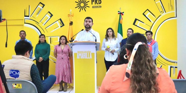 ¿De qué Michoacán habló Bedolla?, cuestiona PRD