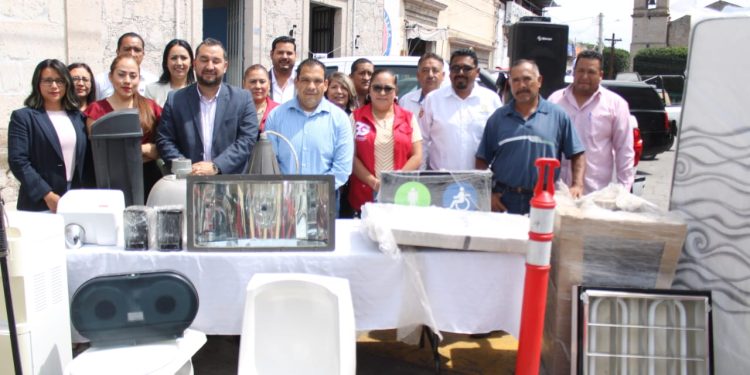 Con donación del IAM reforzarán área de PC y Bomberos de Tarímbaro