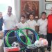 Alcalde del municipio de Juárez entrega material deportivo a escuelas primarias