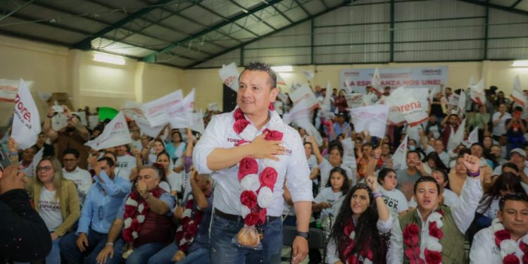 Torres Piña suma más de 2 mil Comités de Defensa de la 4T en apoyo a Sheinbaum