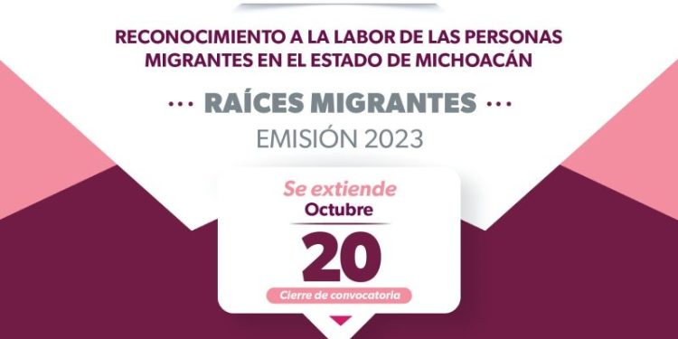 Este viernes cierra convocatoria para el reconocimiento Raíces Migrantes