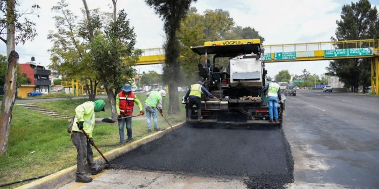 Arranca SCOP mantenimiento en Libramiento de Morelia