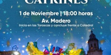 Todo listo para el espectacular Desfile de Catrinas y Catrines