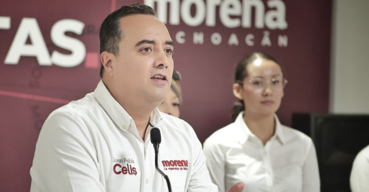 Morena Michoacán es ejemplo de formación política: JP Celis
