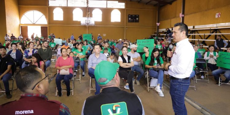 En unidad, Morena, PVEM y PT defenderán la 4T: Torres Piña