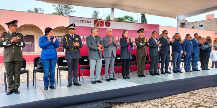 Fue inaugurado el Hemiciclo en Honor a los Niños Héroes en la 21/a. Zona Militar