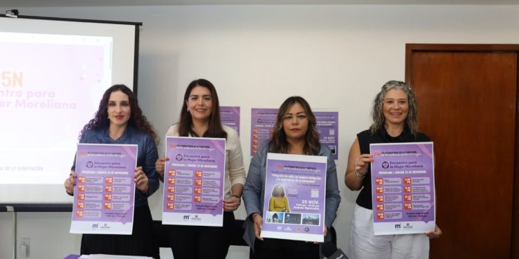 Ayuntamiento prepara agenda de activismo social con “Encuentro para la Mujer Moreliana”