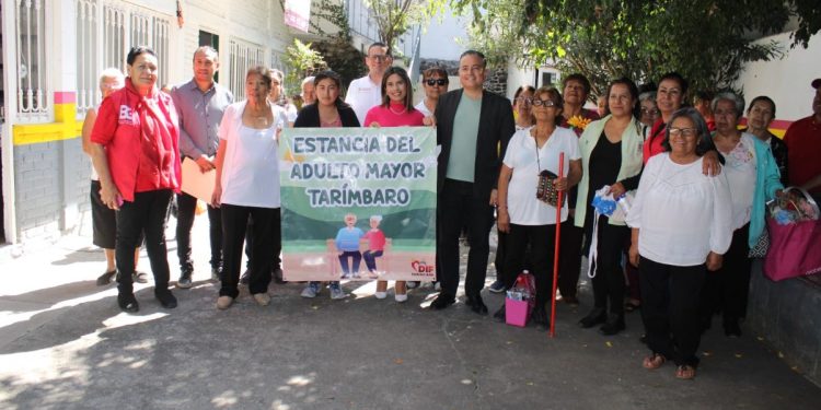 Reitera Buen Gobierno de Tarímbaro compromiso con los Adultos Mayores