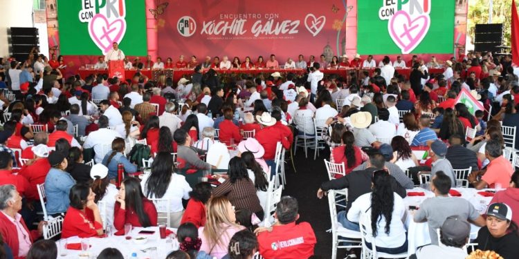 Invita Xóchitl Gálvez al priismo de Michoacán A caminar con ella y ser la diferencia.