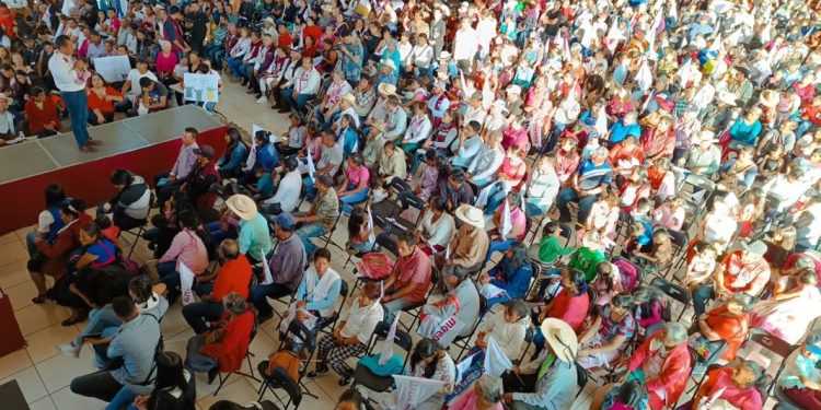 Miles se suman a Torres Piña en el Oriente de Michoacán por la defensa de la 4T