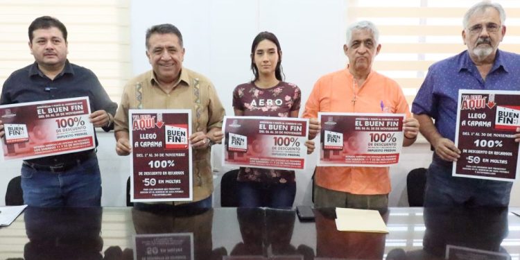 Arranca «Buen Fin» en Capama y Predial.