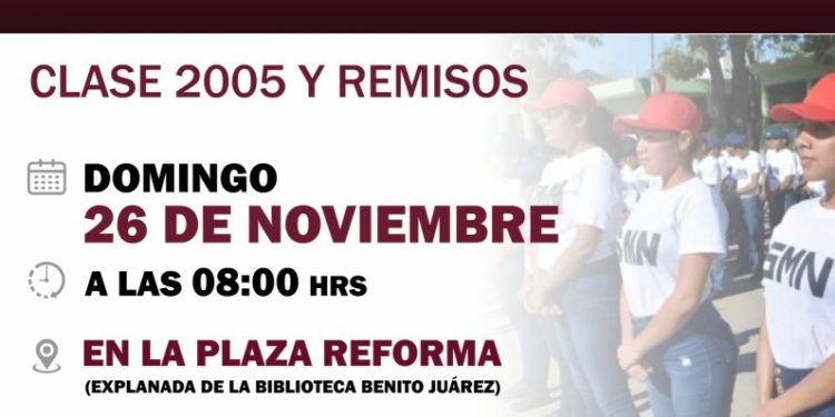 Invitan al sorteo del Servicio Militar en Apatzingán