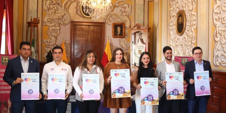 Invita Ayuntamiento de Morelia a “2da Edición Un Día para Dar”