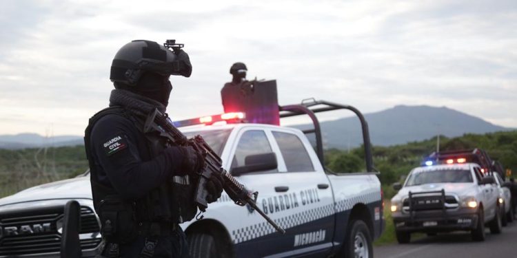 SSP y fuerzas federales despliegan operativo en Zamora-Ecuandureo para garantizar el libre tránsito