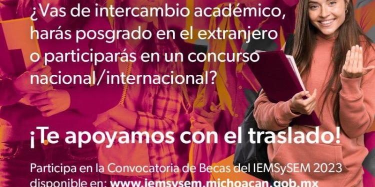 Ofrece IEMSySEM becas de transporte internacional a estudiantes de prepa y universidad