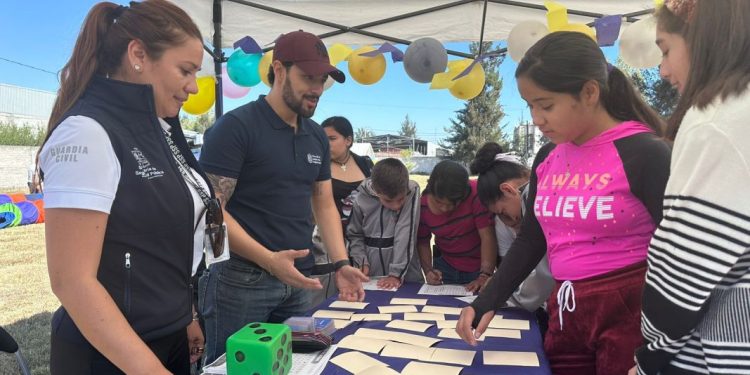 SSP promueve la seguridad y el civismo en la comunidad escolar, en la primaria «Justo Sierra»