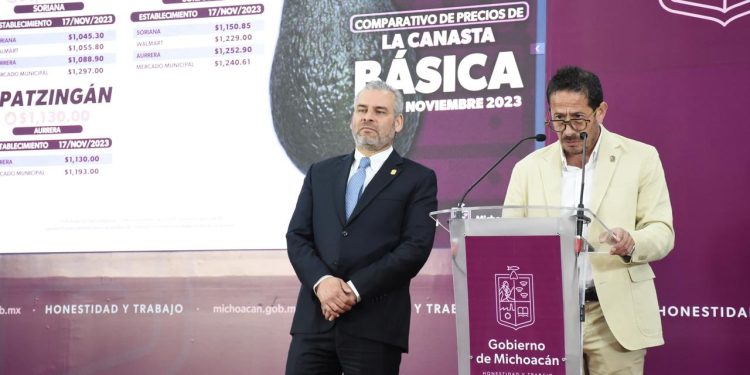 En Zitácuaro se vende la canasta básica en menos de 900 pesos: Sedeco