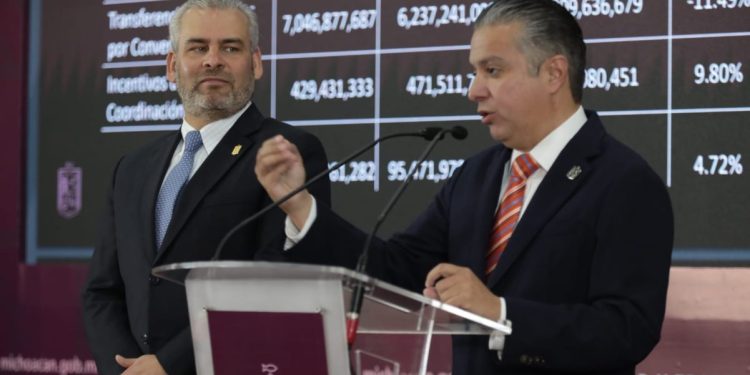 Por segundo año consecutivo, Gobierno de Michoacán destinará más recursos en obras de infraestructura que en pago de deuda: Luis Navarro