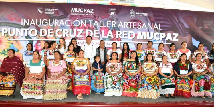 Michoacán es modelo nacional con proyecto de mujeres constructoras de paz