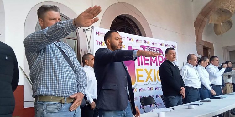 El Partido Tiempo Por México toma protesta a Comité Municipal en Pátzcuaro