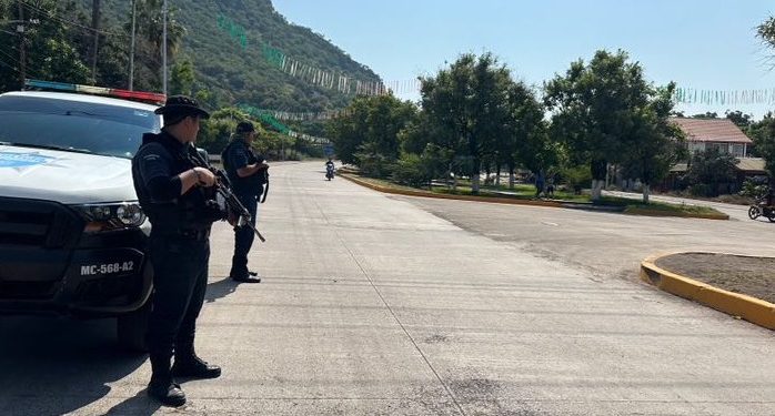 Guardia Civil intensifica recorridos para la prevención del delito, en Parácuaro