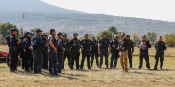 Guardia Civil se capacita en prácticas de tiro, como parte de la profesionalización policial