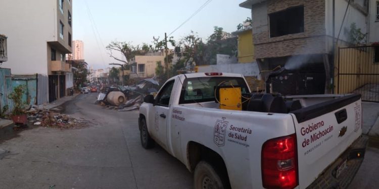 Brigadistas michoacanos protegieron contra el dengue a 600 mil habitantes de Acapulco