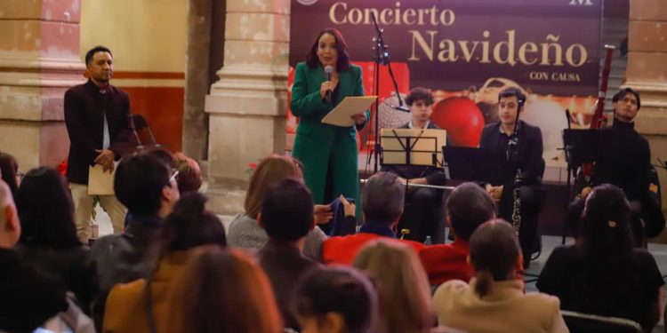 Ofrece 75 Legislatura concierto navideño con causa a favor de adultos mayores