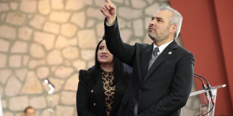 Nuevo mercado de Pátzcuaro con avance del 25%: Bedolla