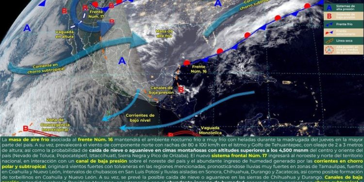 Continuarán heladas este jueves en Michoacán: PC