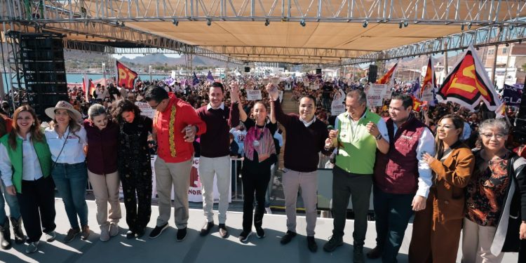 “México tiene que seguir creciendo con prosperidad compartida”: Claudia Sheinbaum desde Guaymas, Sonora