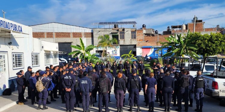 Refuerza Bladimir González estrategia de seguridad en Tarímbaro