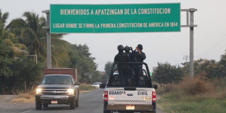 En Tierra caliente, Guardia Civil mantiene activos los operativos de fin de año