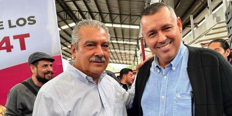 El doctor Juan Manuel García dirigente social en Michoacán celebra elección del Profesor Raúl Morón como abanderado precandidato de Morena al Senado