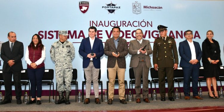 Refuerzan seguridad en Zitácuaro, Hidalgo y Maravatío con sistemas de videovigilancia