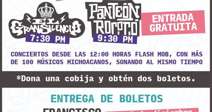 Jálate al Francisco Villa; arranca el canje de pulseras para concierto de Panteón Rococó y El Gran Silencio