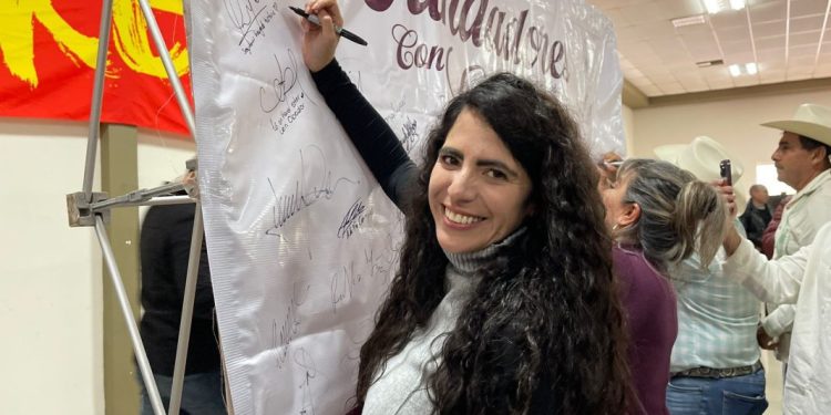 AMLO inicio la 4T, nuestro propósito para el 2024 es profundizarla: Giulianna Bugarinni