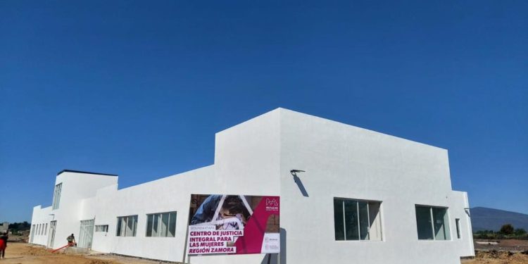Avanza la obra del Centro de Justicia para Mujeres en Zamora: SCOP