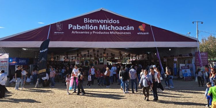 Artesanía michoacana, presente en la Feria de León 2024