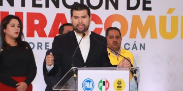 Firman PAN, PRI y PRD intención de candidatura común; se notifica también al IEM